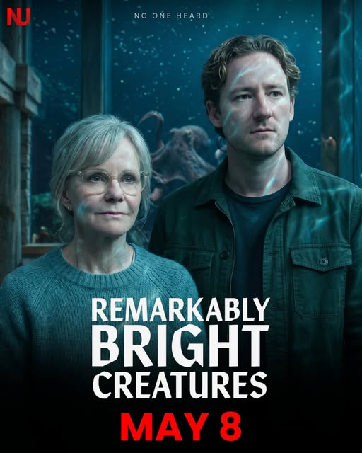 REMARKABLY BRIGHT CREATURES arrives on Netflix May 8, starring Sally Field and Lewis Pullman 
