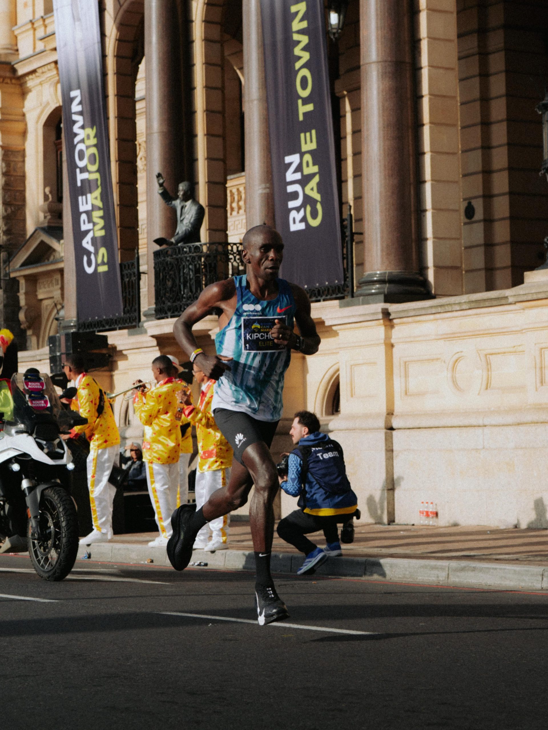 Eliud Kipchoge finishes 16th in Cape Town Marathon