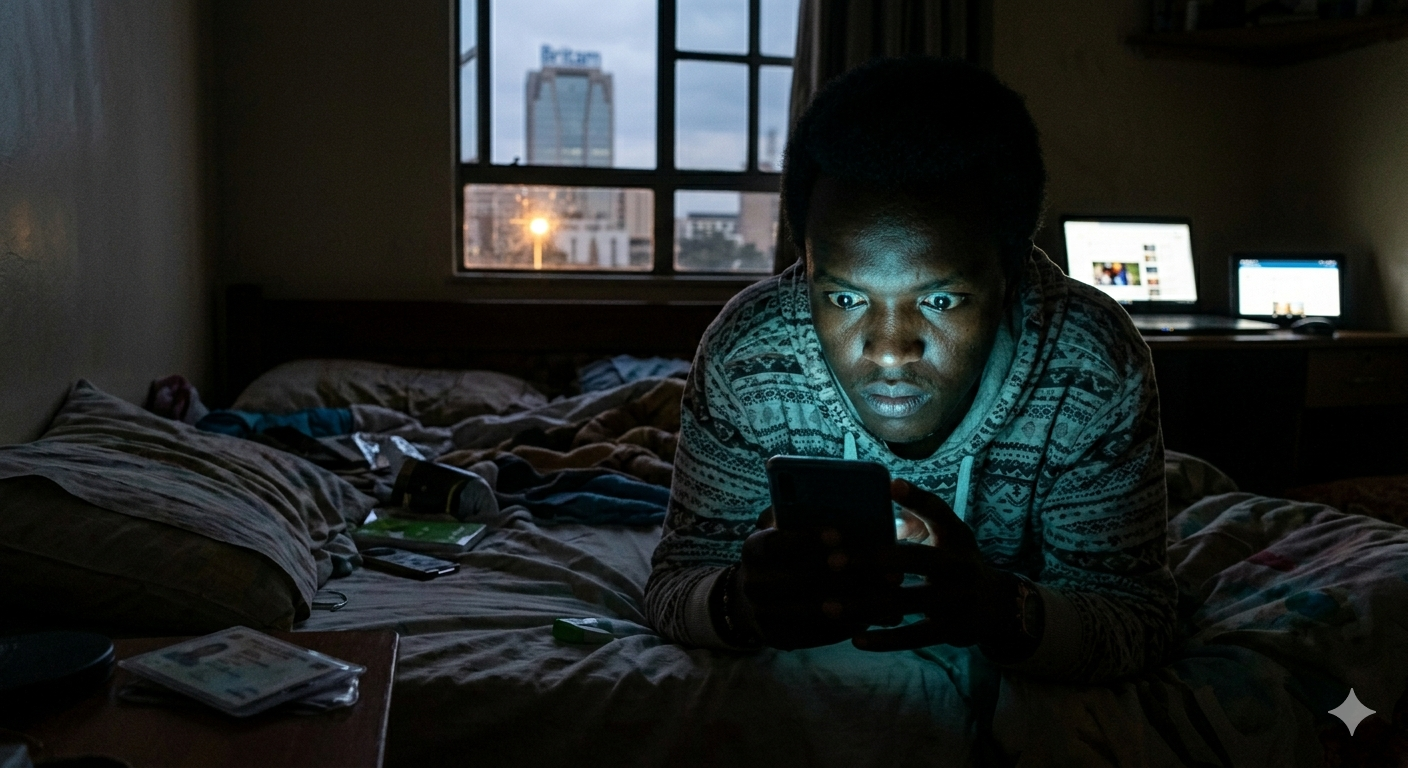 What staring at your phone in a dark room every night is doing to your brain