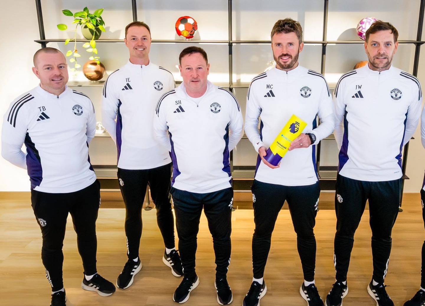 Manchester United confirm Michael Carrick’s backroom staff