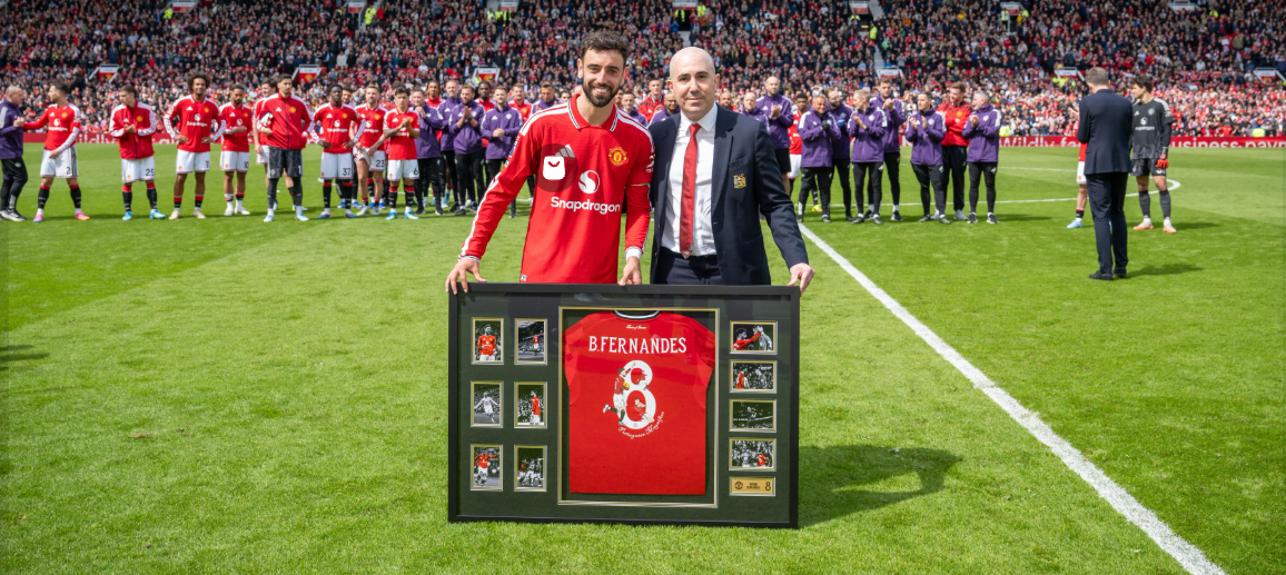 Bruno Fernandes shares his elation after equalling Premier League assists record