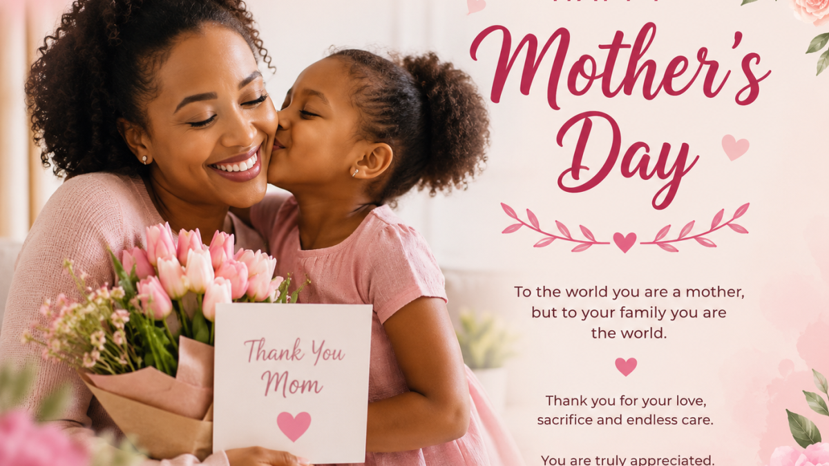 Mother's Day message. PHOTO/AI generated