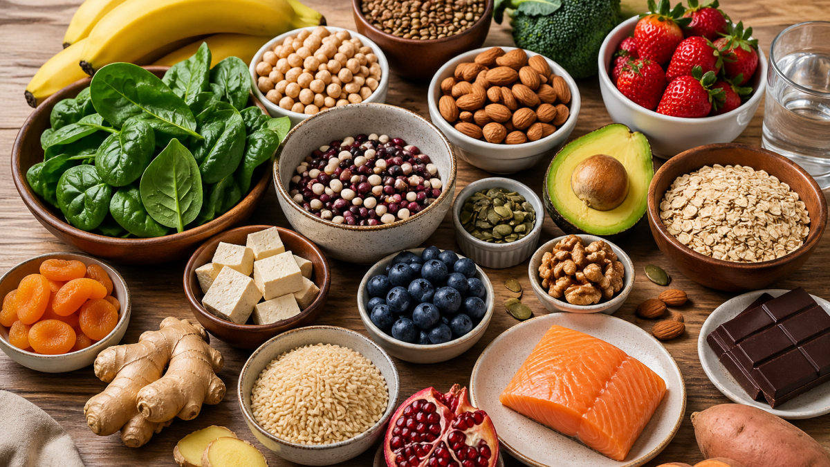 Healthy foods to eat during your menstrual period