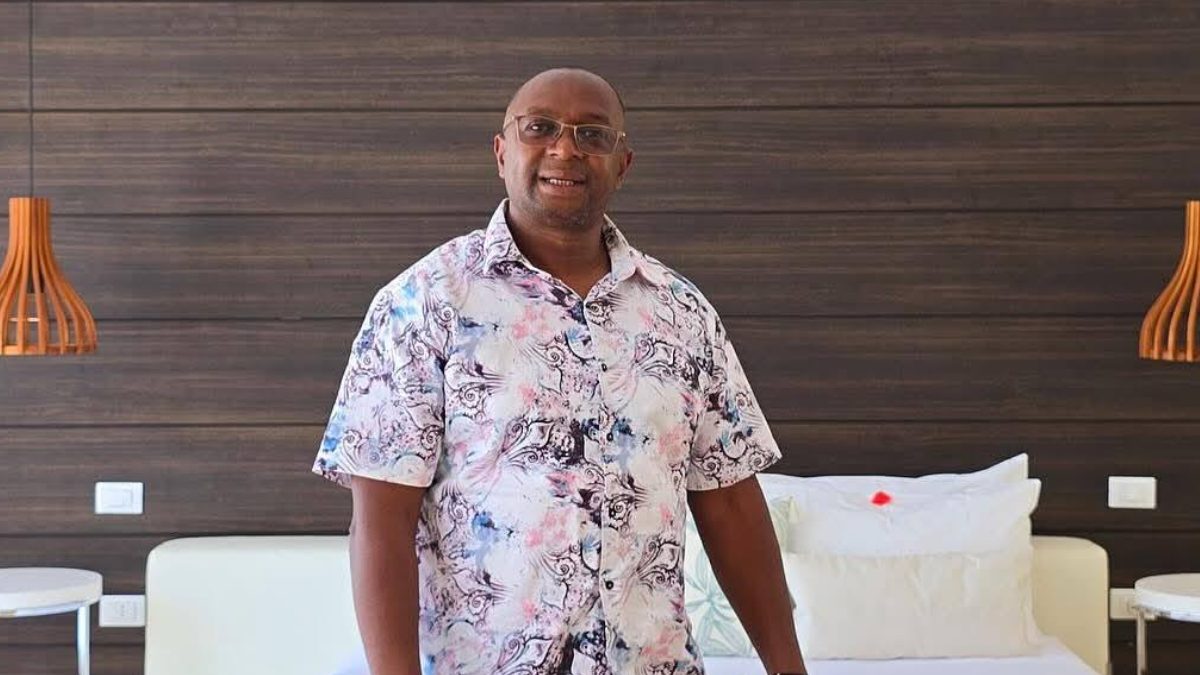 Simon Kabu during a past event. PHOTO/@simonkabuofficial/Instagram