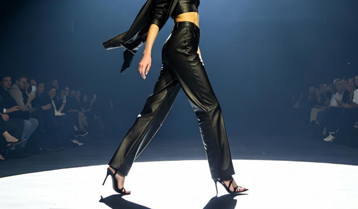 How to style leather trousers