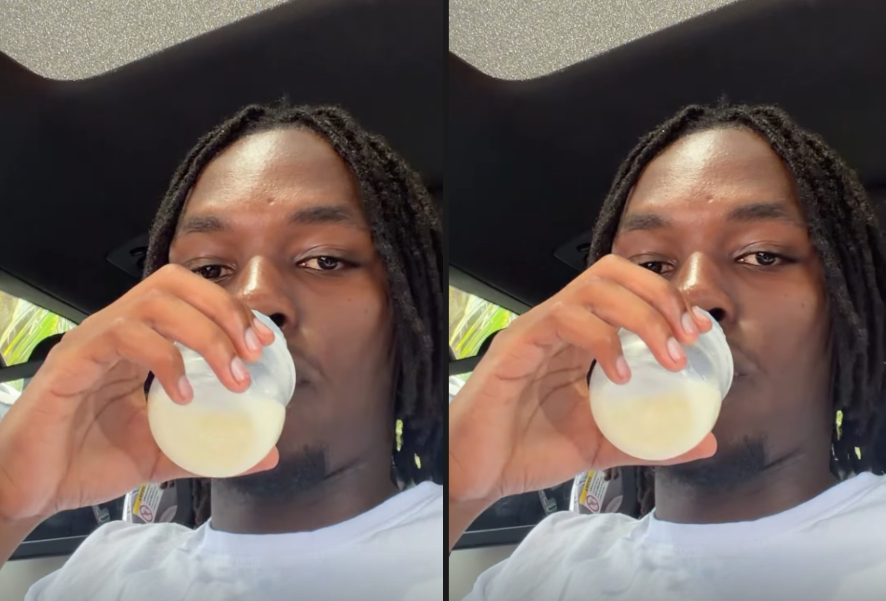 ‘It tastes good’ – Charlie Jones says after trying breast milk