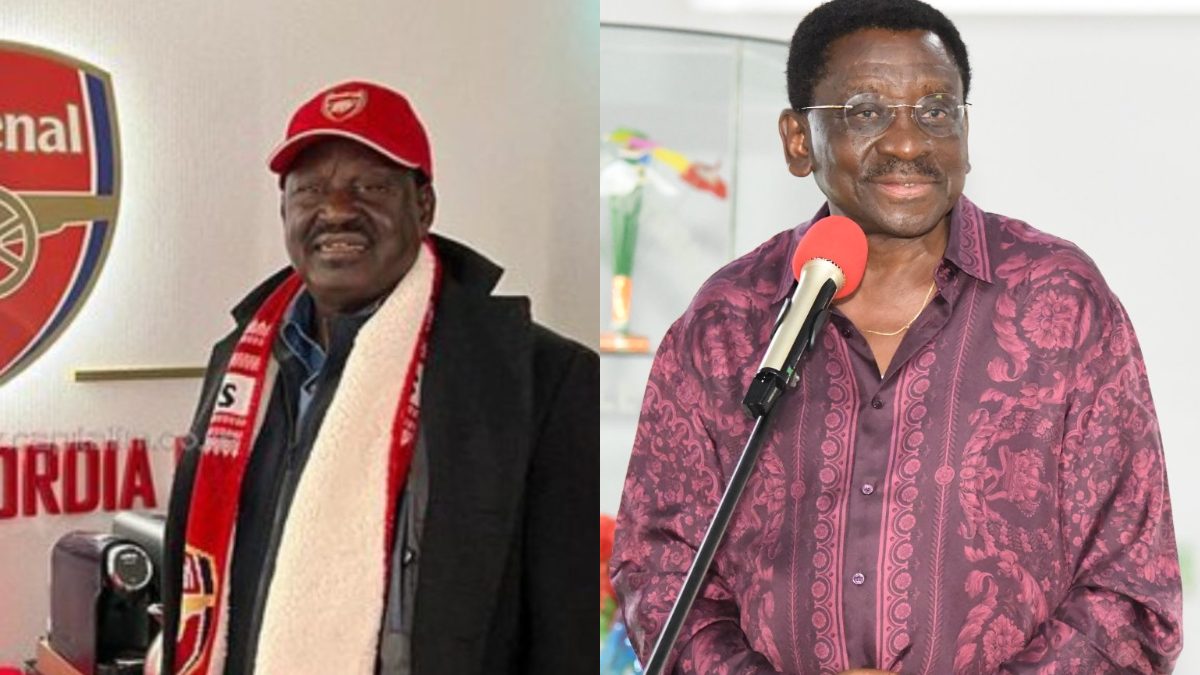 A collage of the late Raila Odinga and Governor James Orengo. PHOTOS/@orengo_james, @@Im_chirchirhez/X