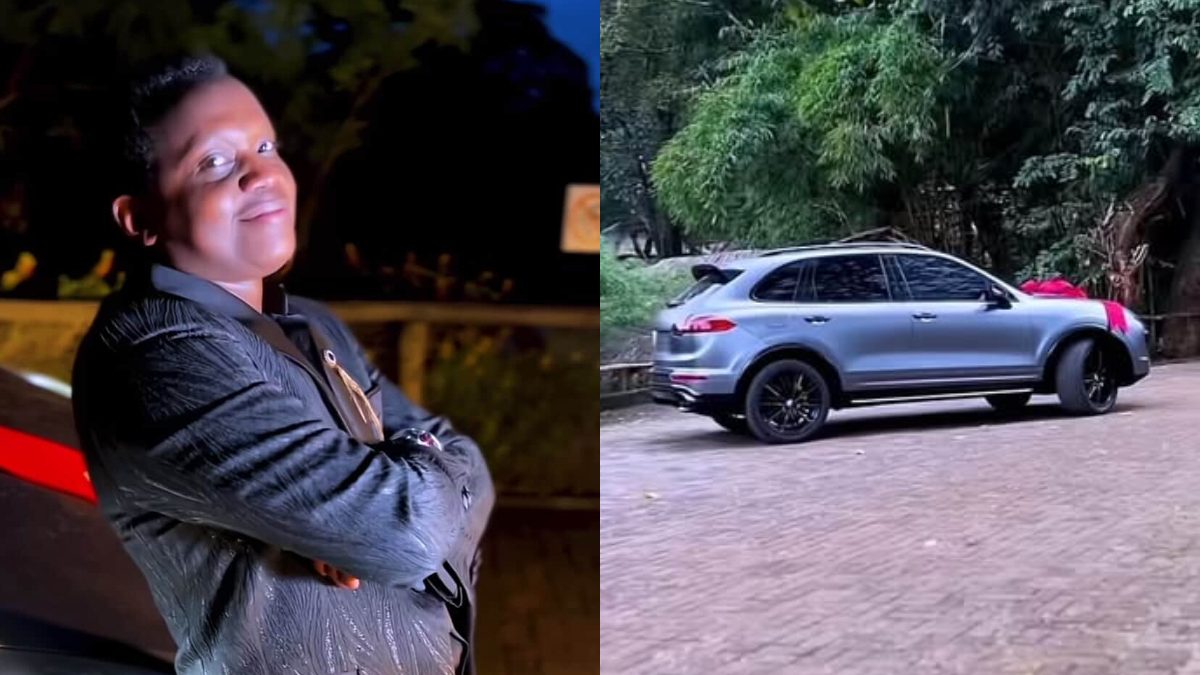 Sparky Kenya flaunts new Porsche Cayenne after saying he would burn his Honda Fit
