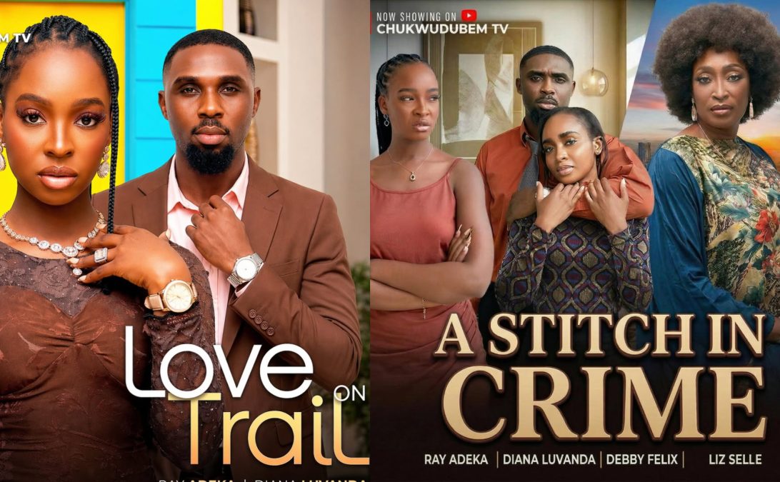 Cover images of Nollywood Films Diana Luvanda Has Been Featured In. PHOTO/@diana-luvanda/Instagram
