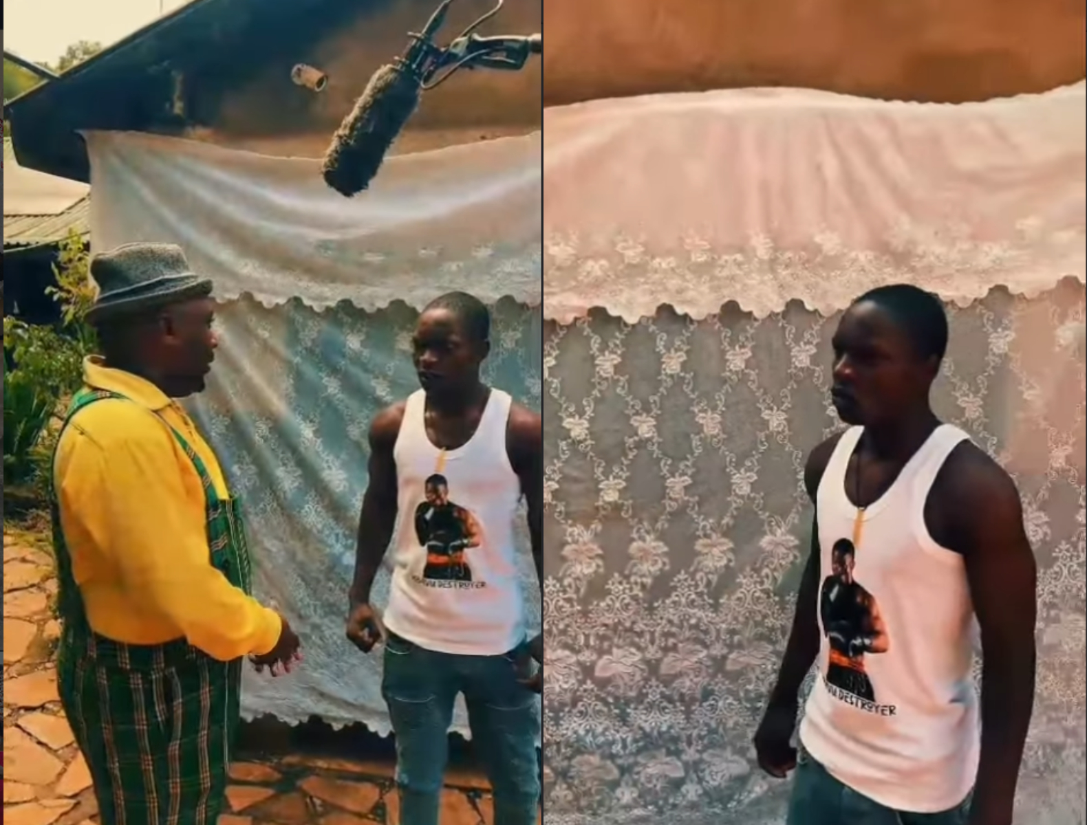 Mbavu Destroyer makes his first TV debut after viral Vurugu match