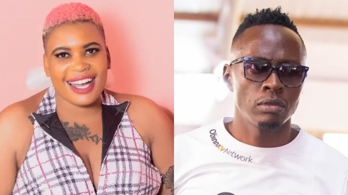 A collage of Manzi Wa Mombasa and Oga Obinna. PHOTOS/@manziwamombasa,@ogadtop/Instagram.