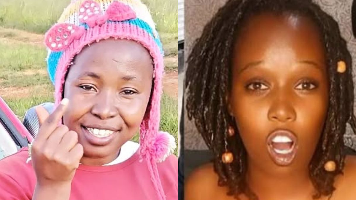 A collage of Wanjiku Wa Kairu and Maribel Imac. PHOTOS/https://www.facebook.com/flozieukbabe