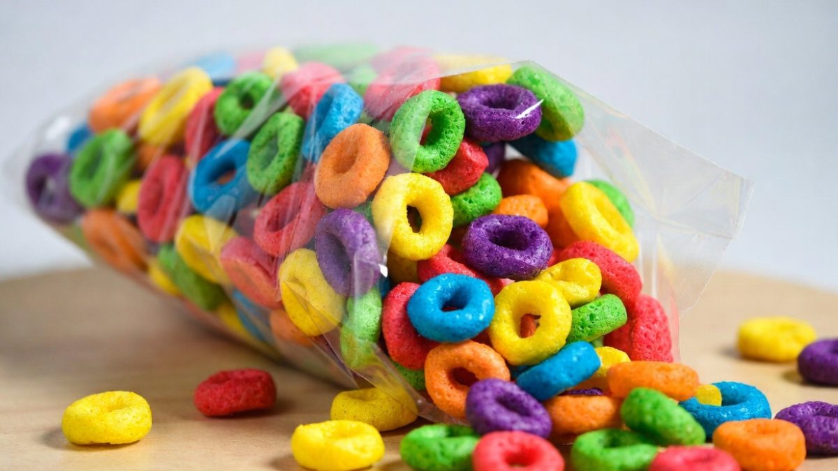 Colorful edible rings. PHOTO/AI