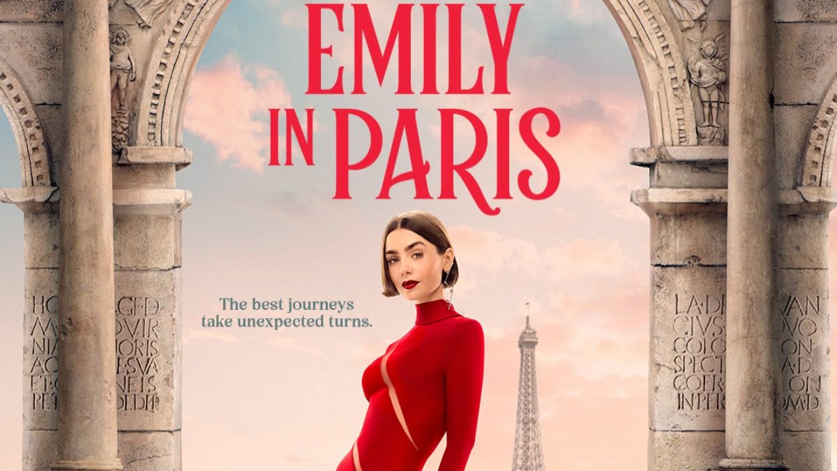 Emily in Paris poster. PHOTO/@beehaber/X