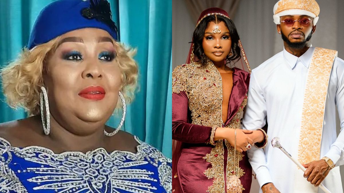 A collage of Khadija Kopa and Zuchu posing with her hubby, Diamond Platnumz. PHOTOS/https://www.facebook.com/profile.php?id=100050463461021