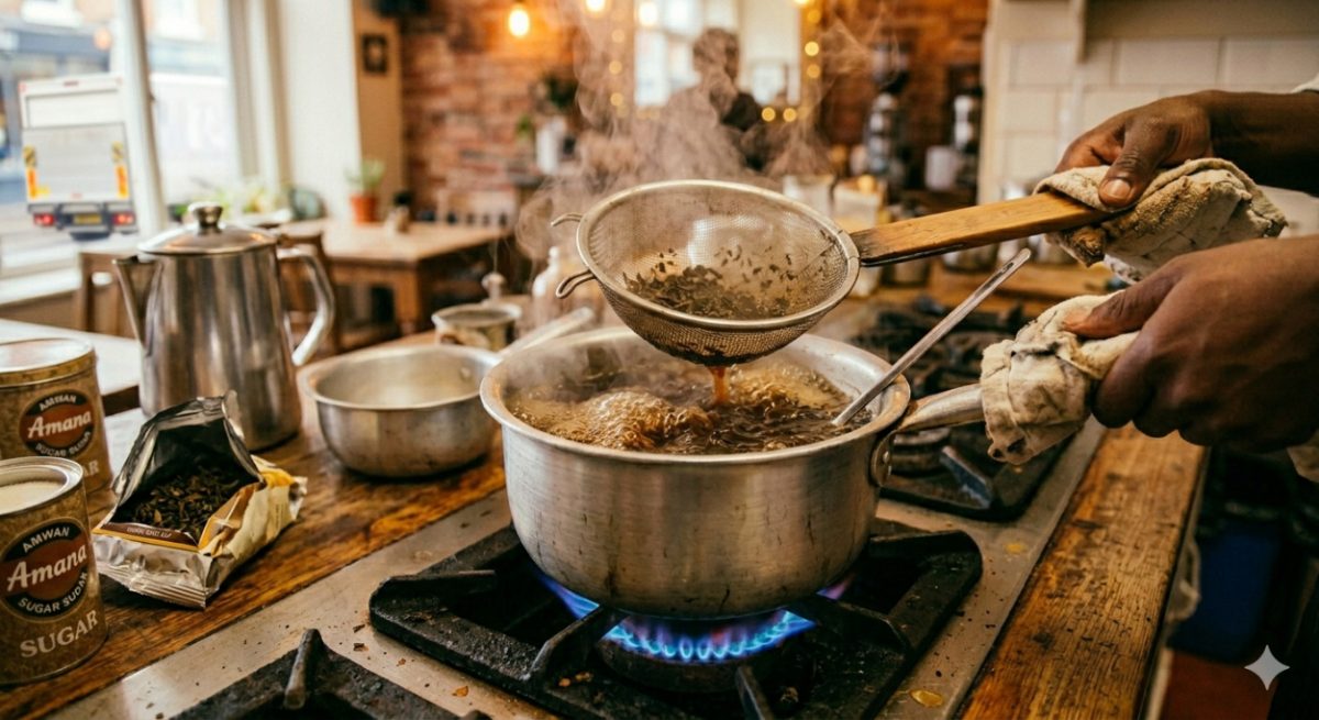 Someone preparing tea. PHOTO/Gemini