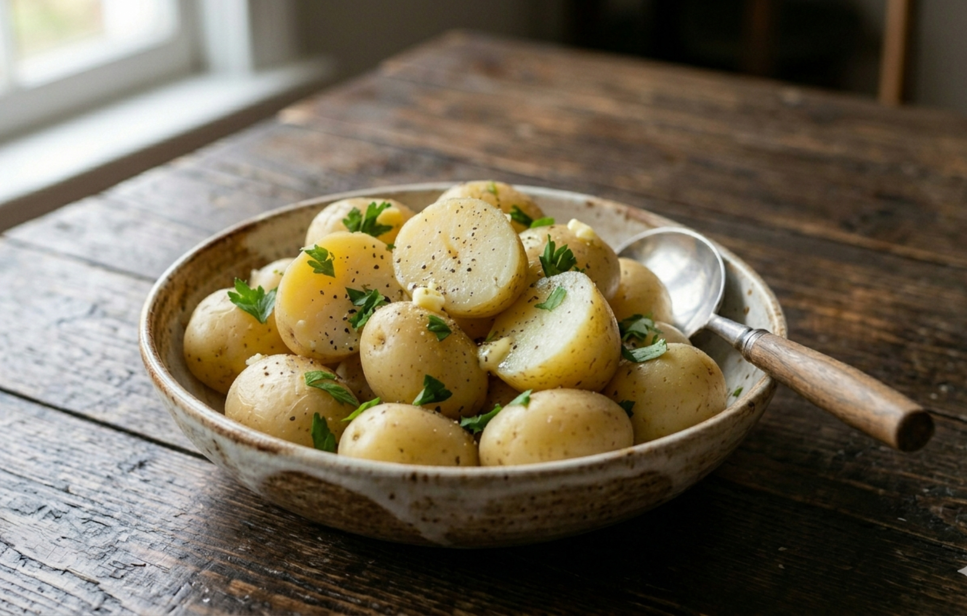 How to turn leftover cooked potatoes into spicy snack
