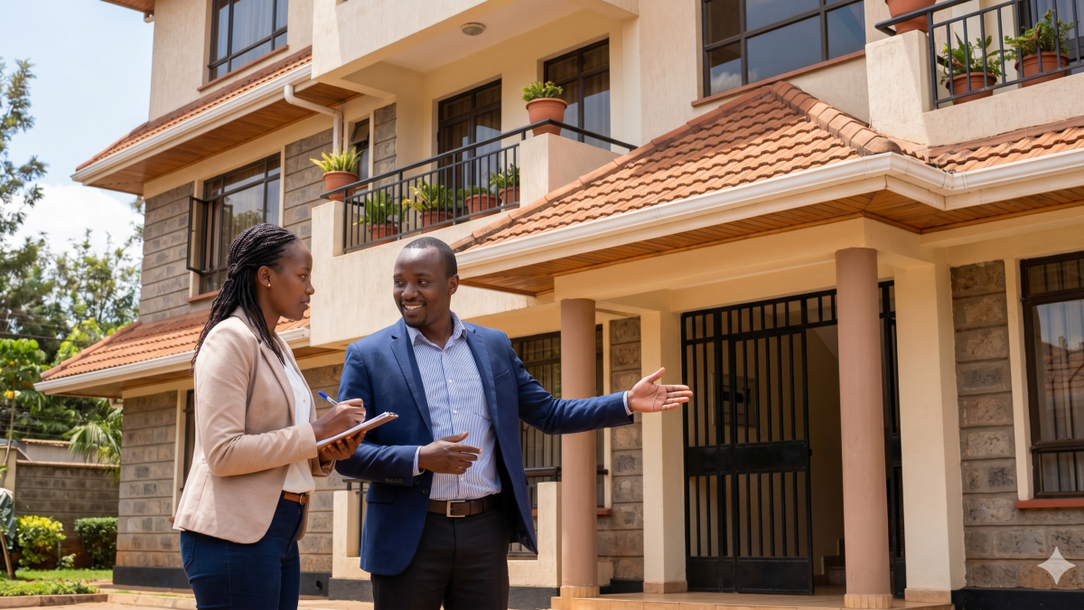 A man and woman view a house. PHOTO/Gemini