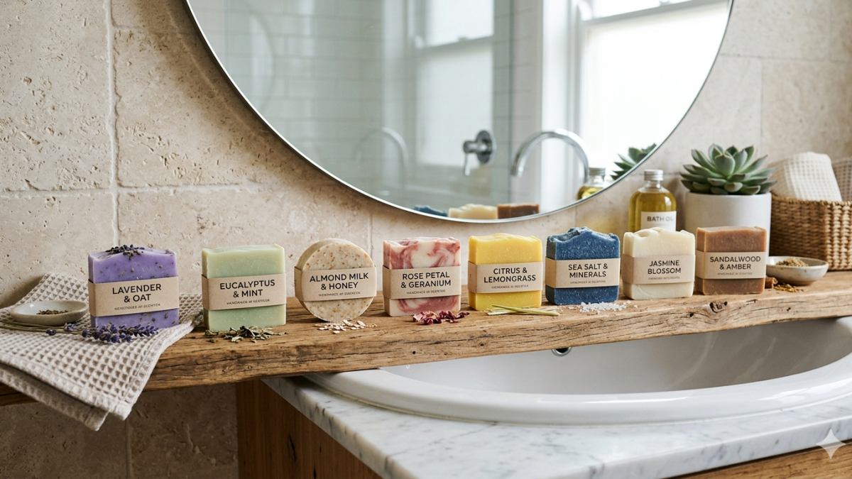 Scented soaps in the bathroom. PHOTO/Gemini