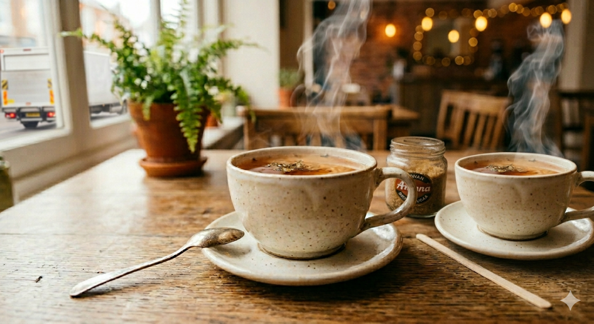 Cups of hot tea. PHOTO/Gemini