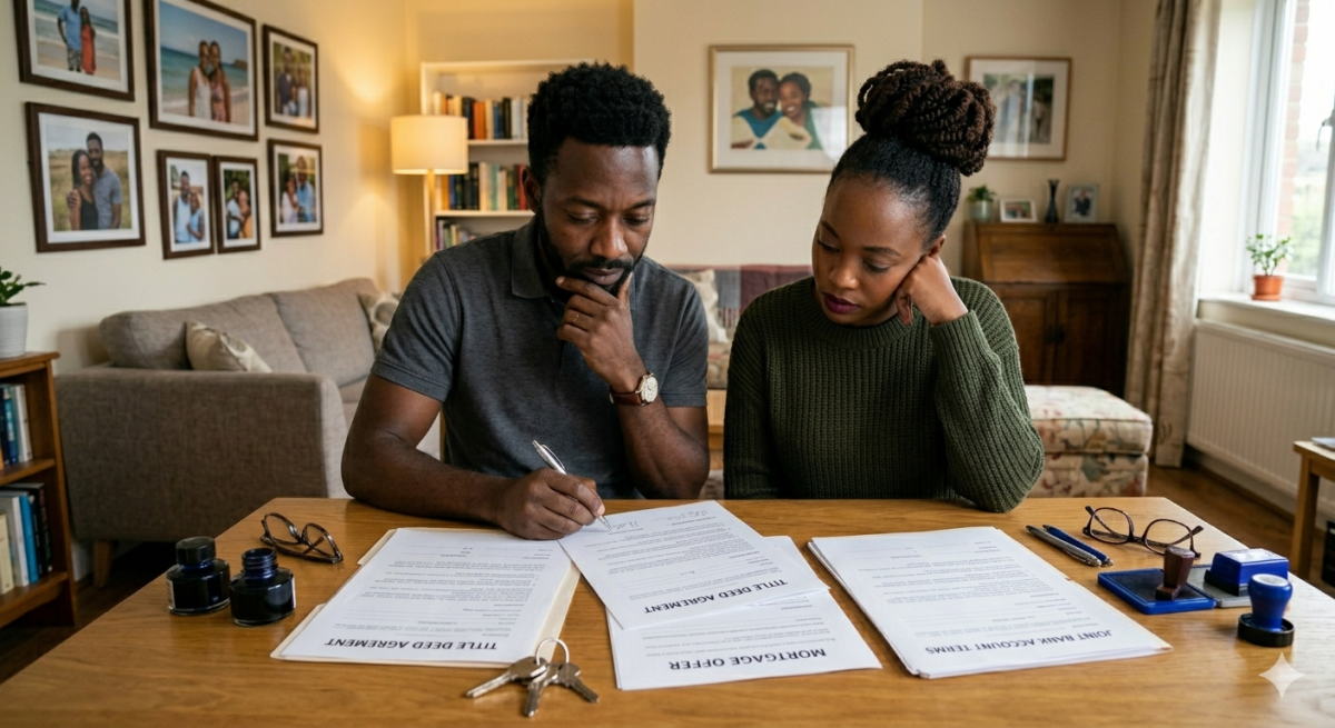 Couple signing a document, image used for illustration purposes. PHOTO/Gemini