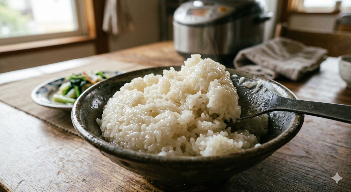 Cooked sticky rice. PHOTO/Gemini