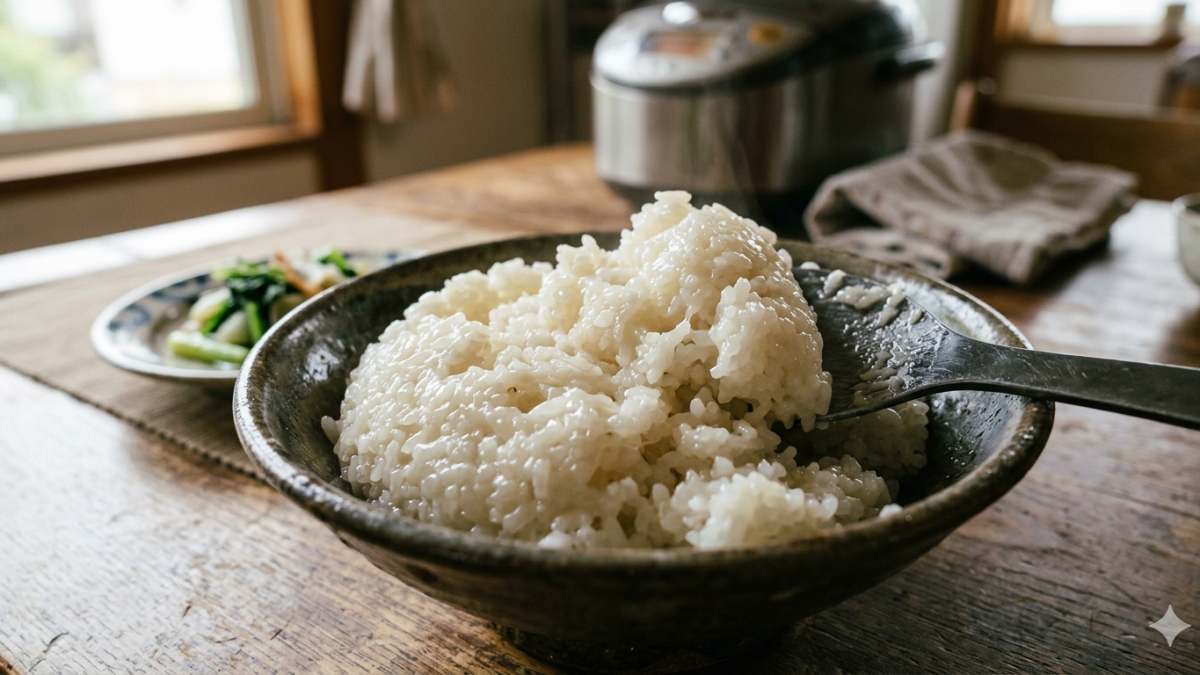 Cooked sticky rice. PHOTO/Gemini