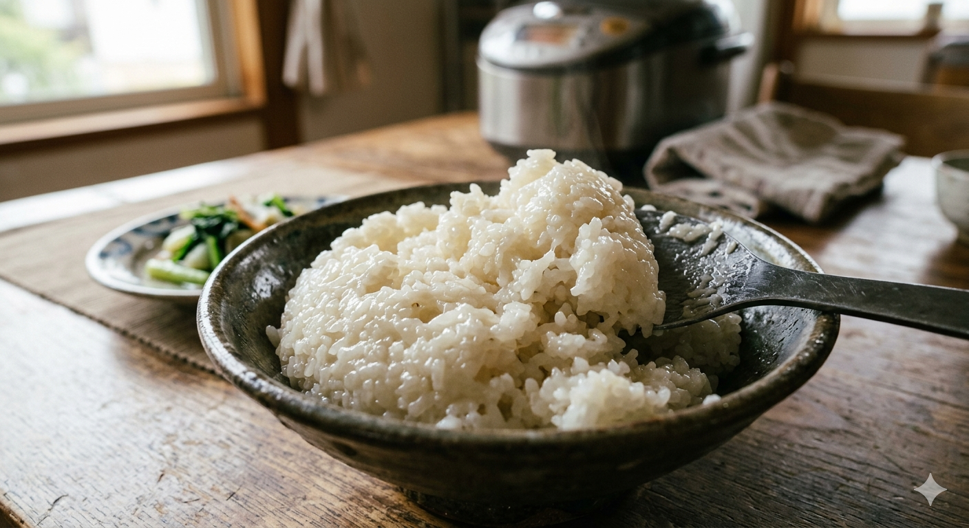 Why rice comes out sticky after cooking and simple ways to fix it