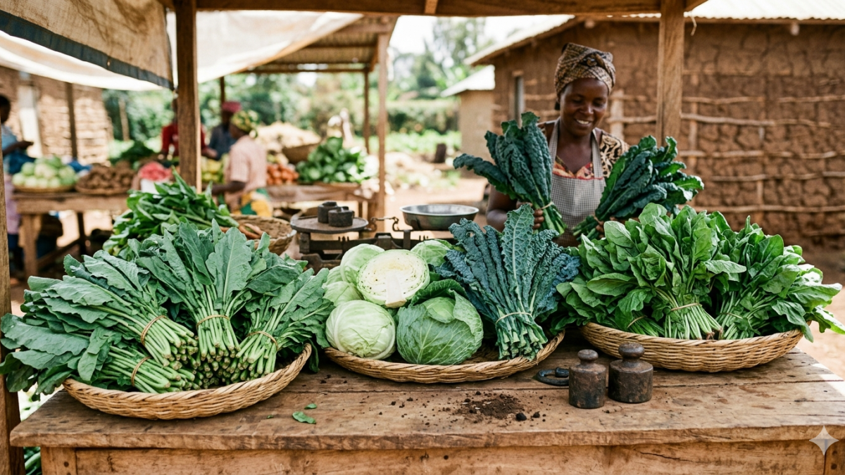 Kenyan vegetables that should not be overboiled