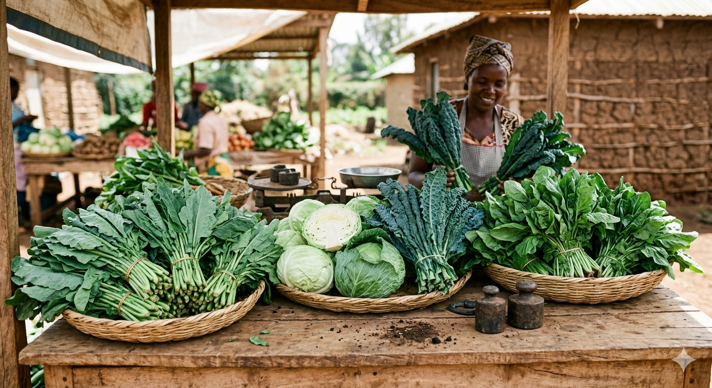 Kenyan vegetables that should not be overboiled