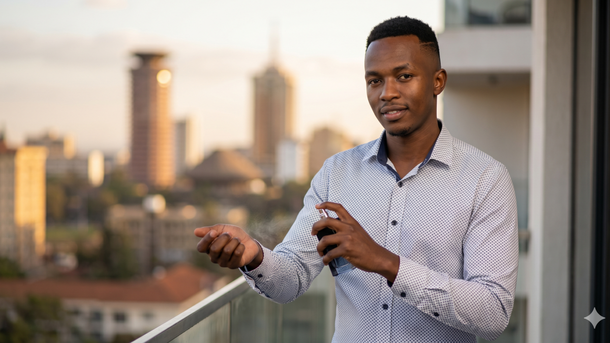 The growing pressure on Kenyan men to smell good and what it's costing them. PHOTO/Gemini