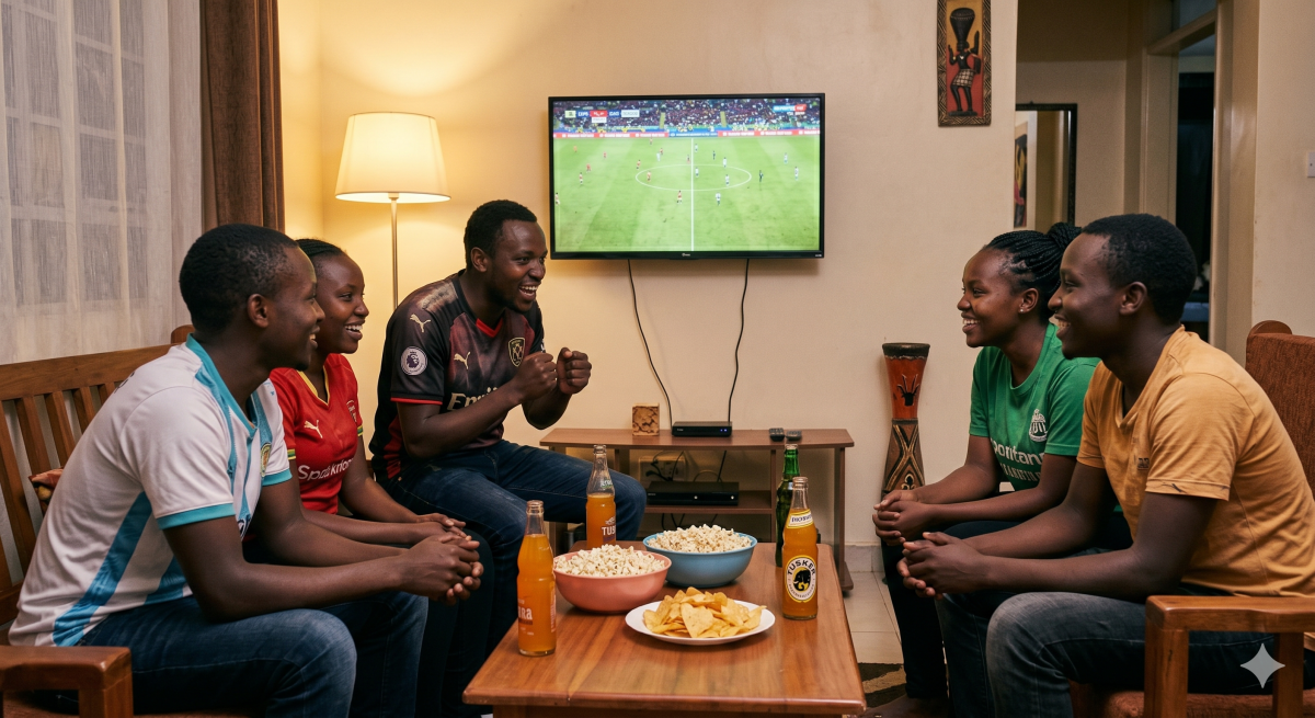 Fans supporting football. PHOTO/Gemini