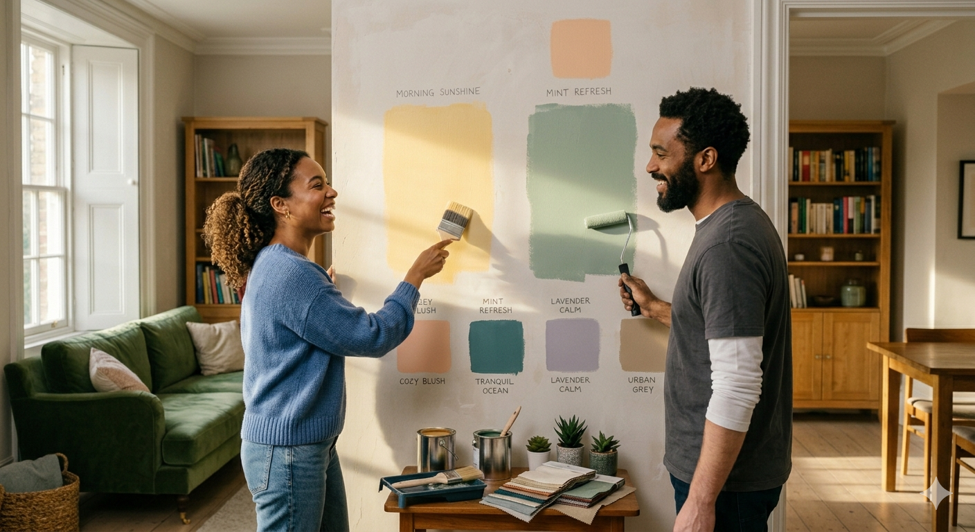 How wall paint colour shape the feel of your home