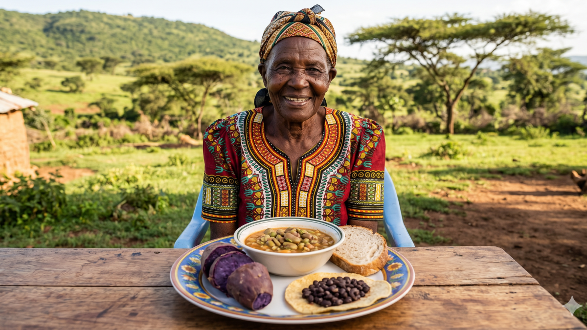 What the world’s oldest people eat