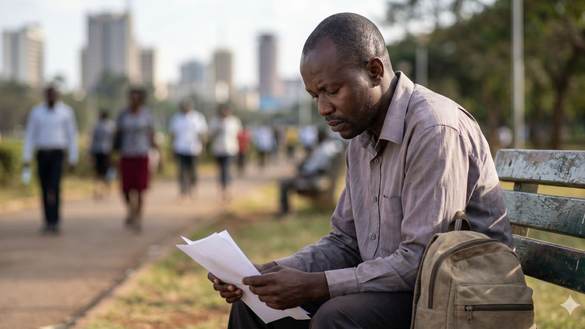 How to rebuild your confidence after losing a job in Kenya. PHOTO/Gemini