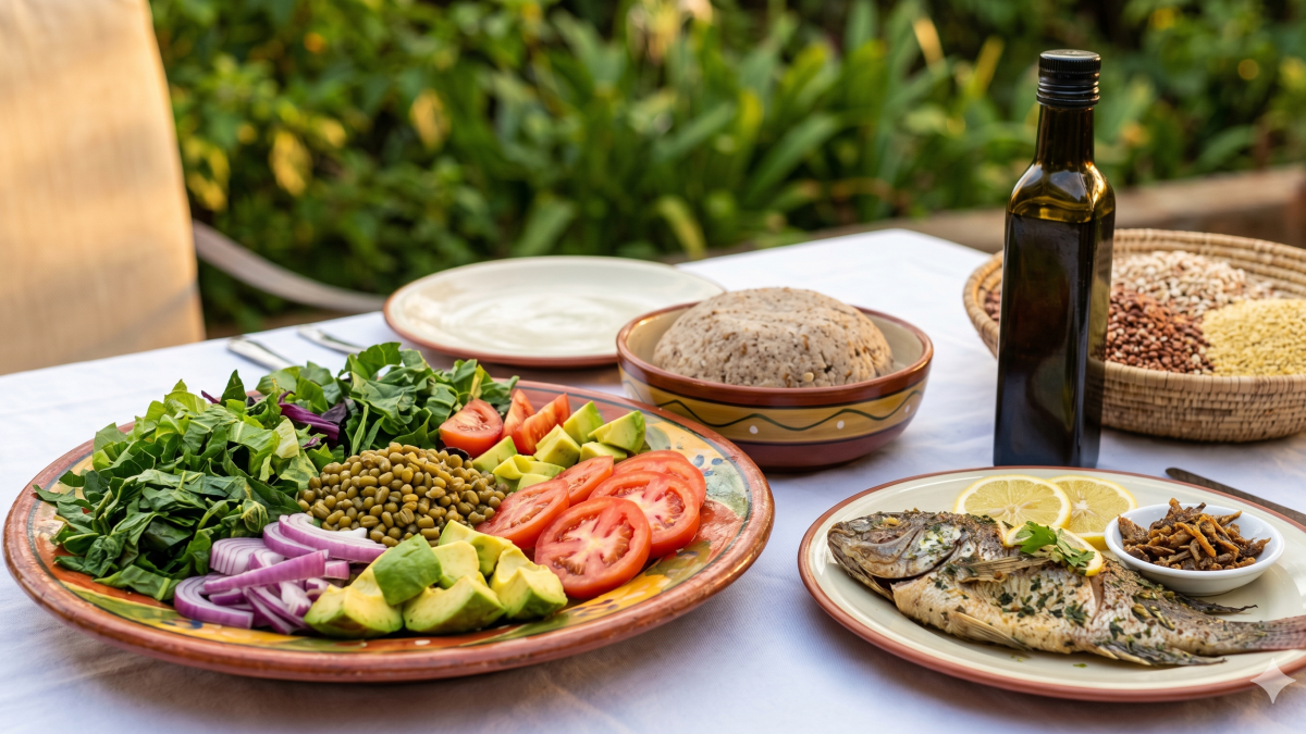 The Mediterranean diet plated and tabled. PHOTO/Gemini