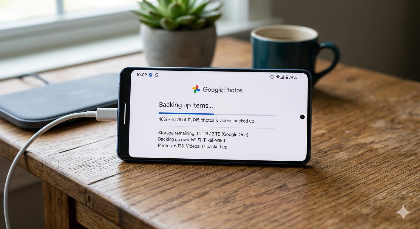 Ways to back up photos safely in your phone