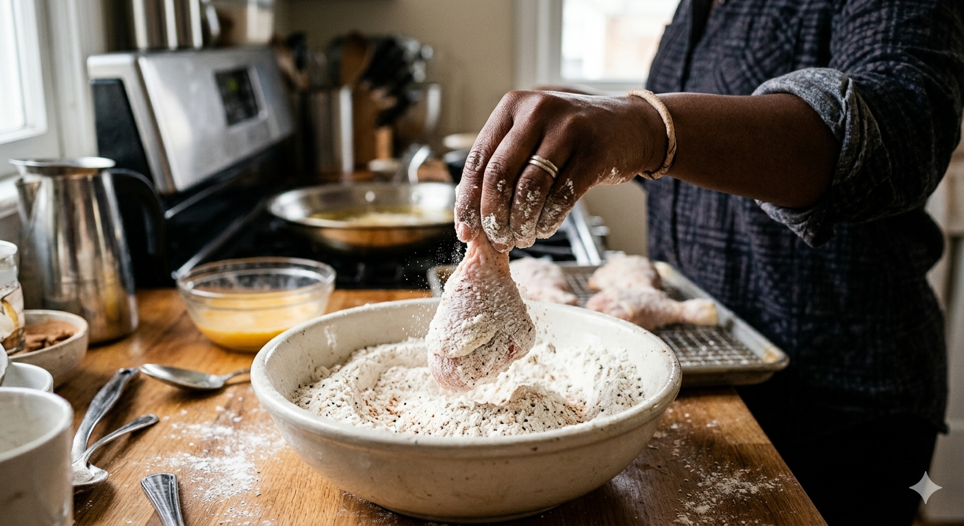 How to make crispy fried foods without using too much oil