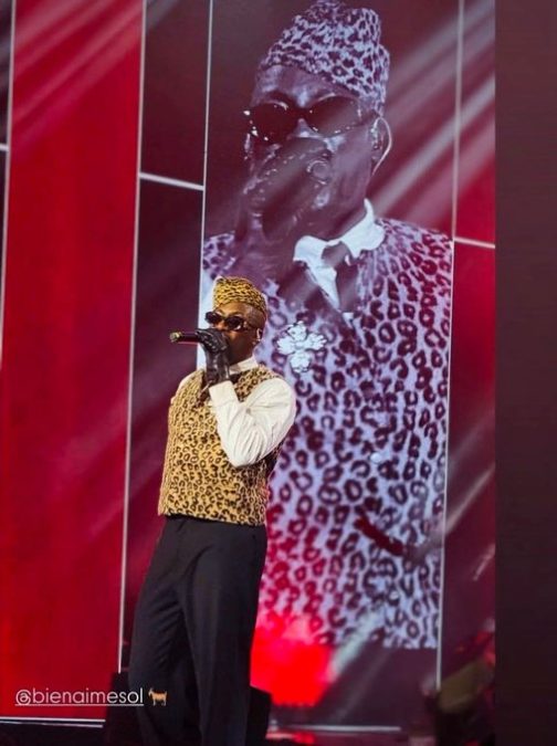 Bien performing at Africa Forward Le Concert