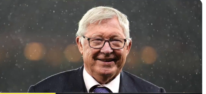 former Man United coach Sir Alex Fergusson