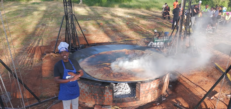 Raymond Kahuma attempts again to cook the world’s largest chapati