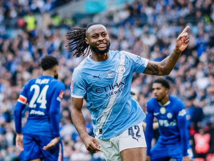 Manchester City beat Chelsea to win FA Cup final