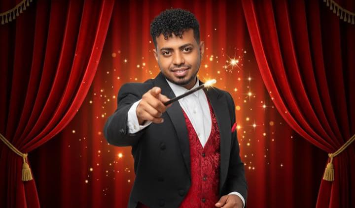 Chell De Magician during his performances. PHOTO/chell_de_magician/Instagram
