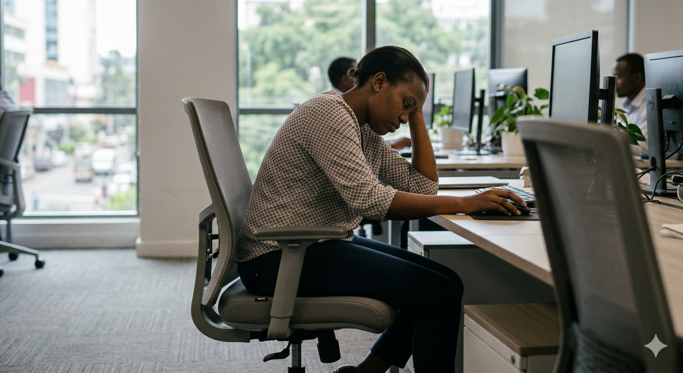How sitting habits and postures affect the body over time