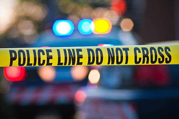 A crime scene cordoned off. PHOTO/@DCI_Kenya