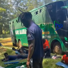 Gor Mahia explain why players changed on the pitch and slept under tree before Kakamega Homeboyz clash