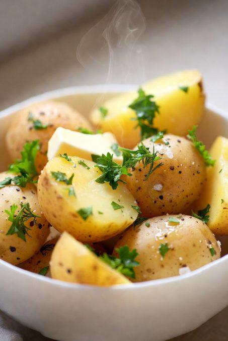 Well plated boiled potatoes.PHOTO/Grok