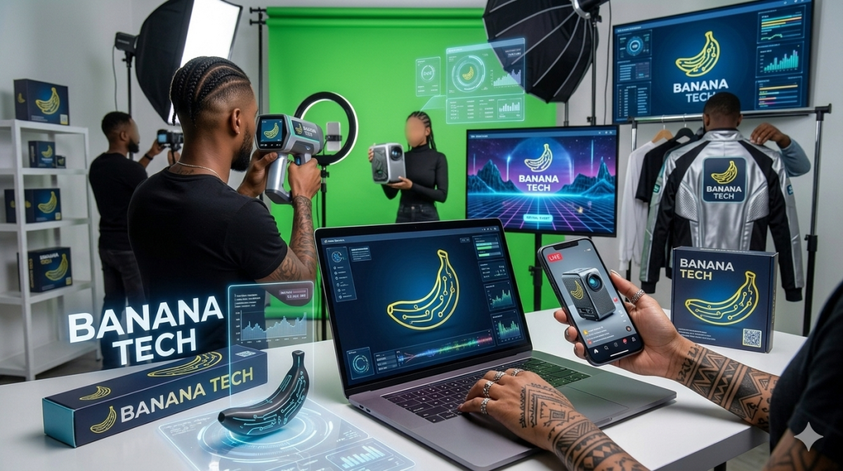 Various creators in action. PHOTO/Nano Banana.