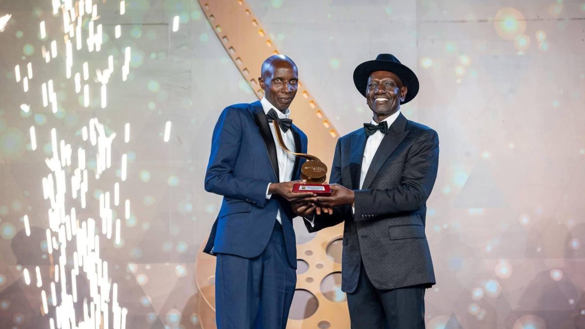 John Karanja shares powerful message after Kalasha honour for 30-year film career