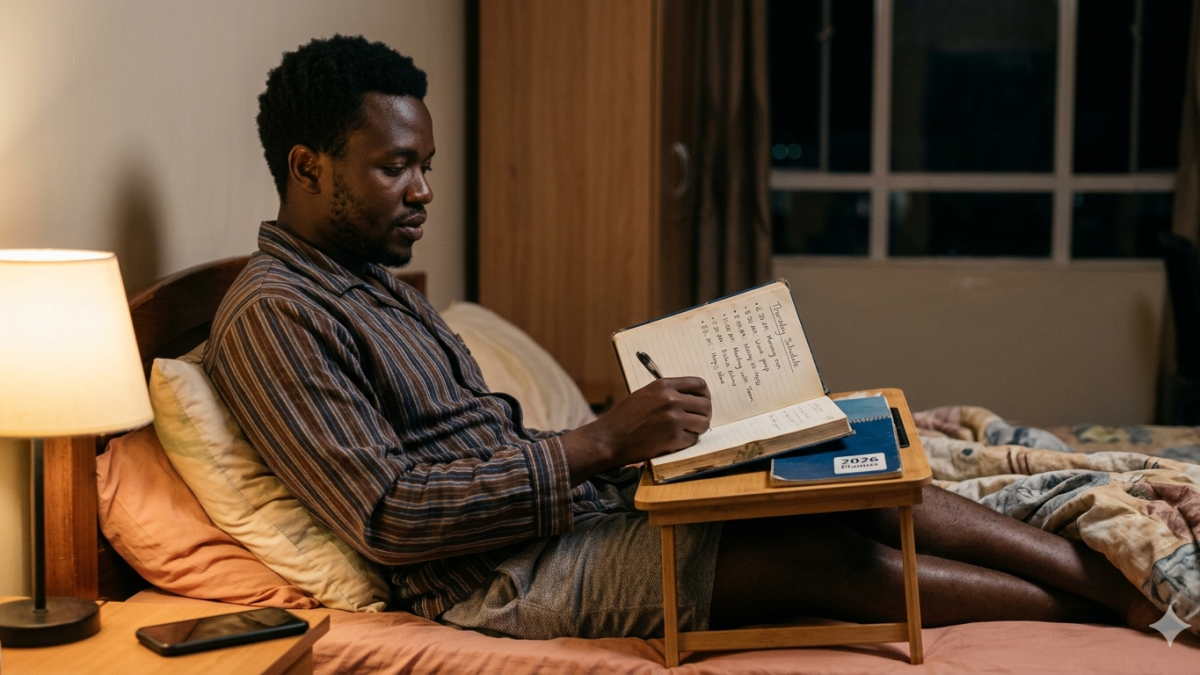 Why you should always prepare for a new day  before sleeping